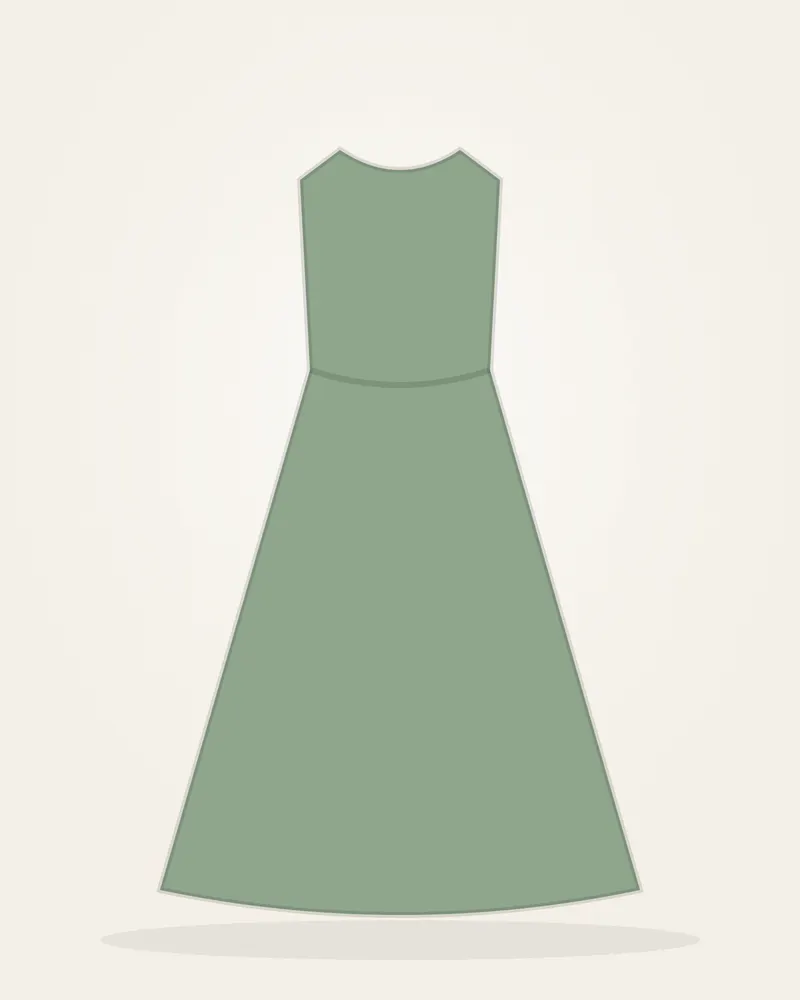 Sage Meadow Floral Dress in Sage