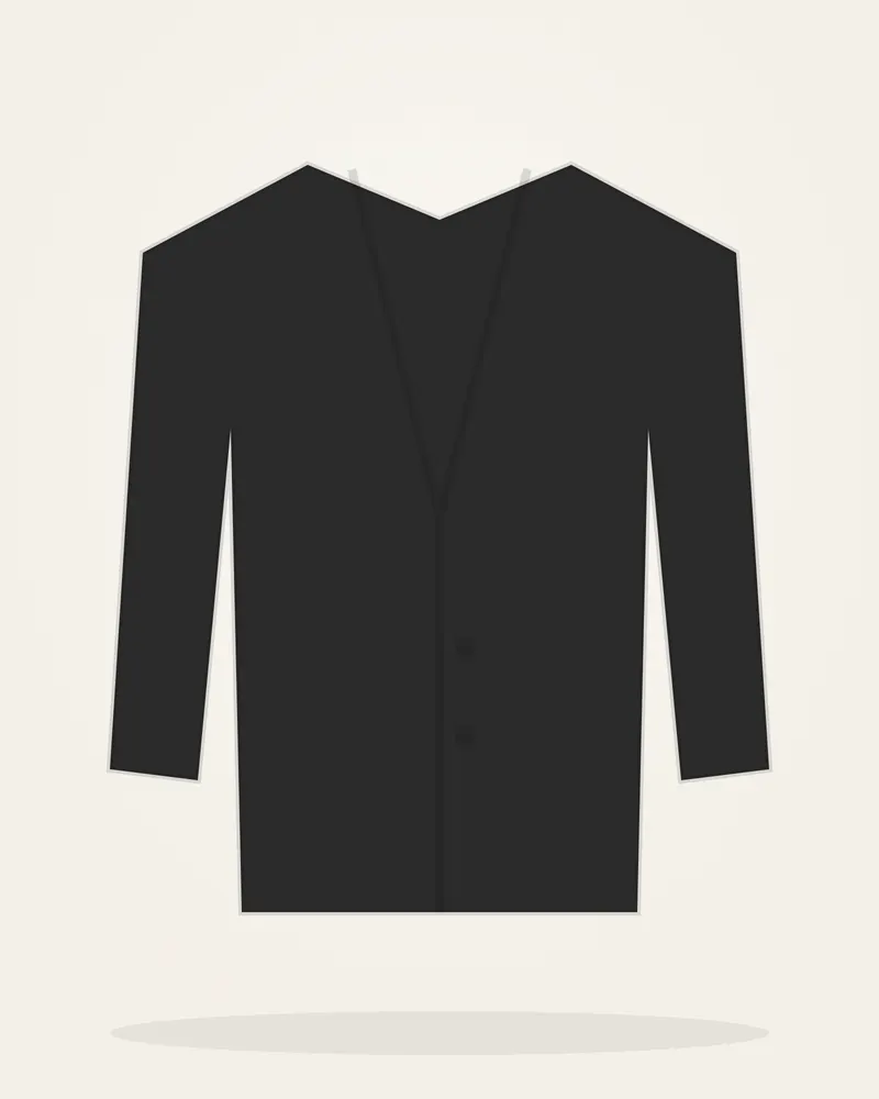 Tailored Sage Green Blazer Set in Black