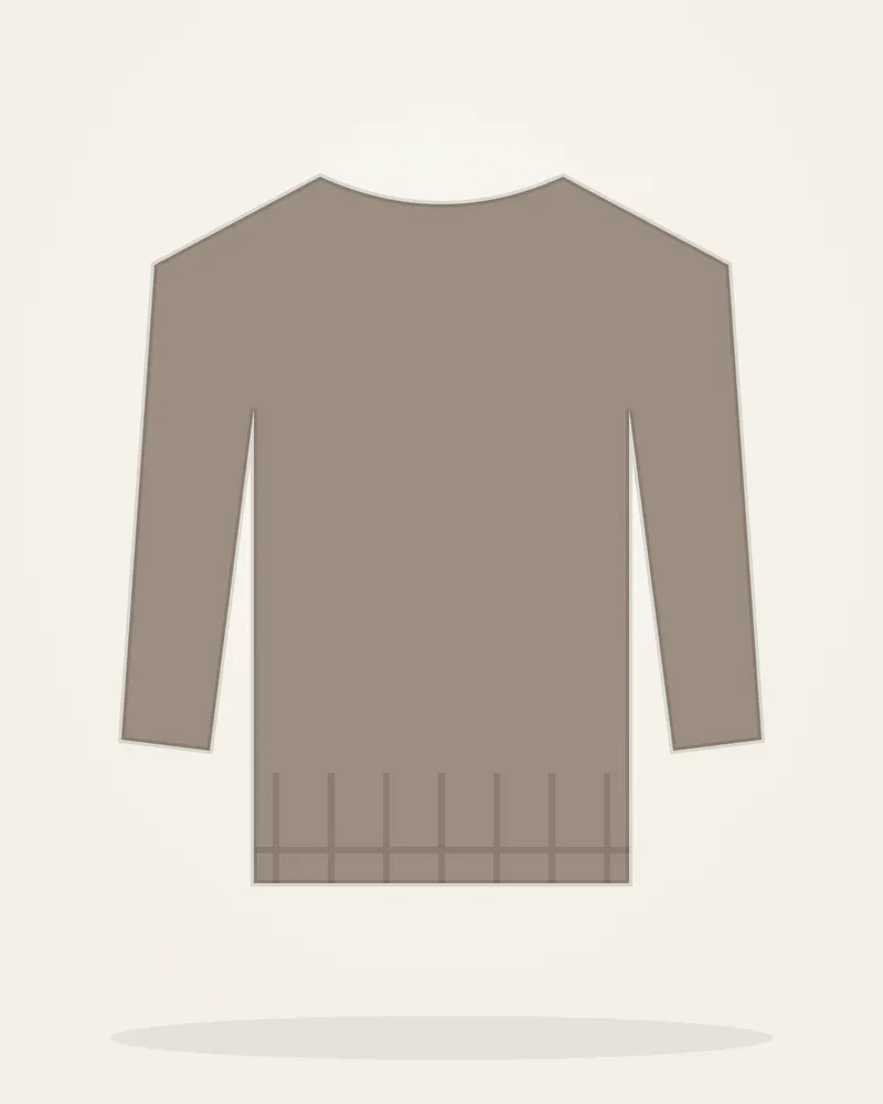 Chunky Shawl Cardigan in Taupe