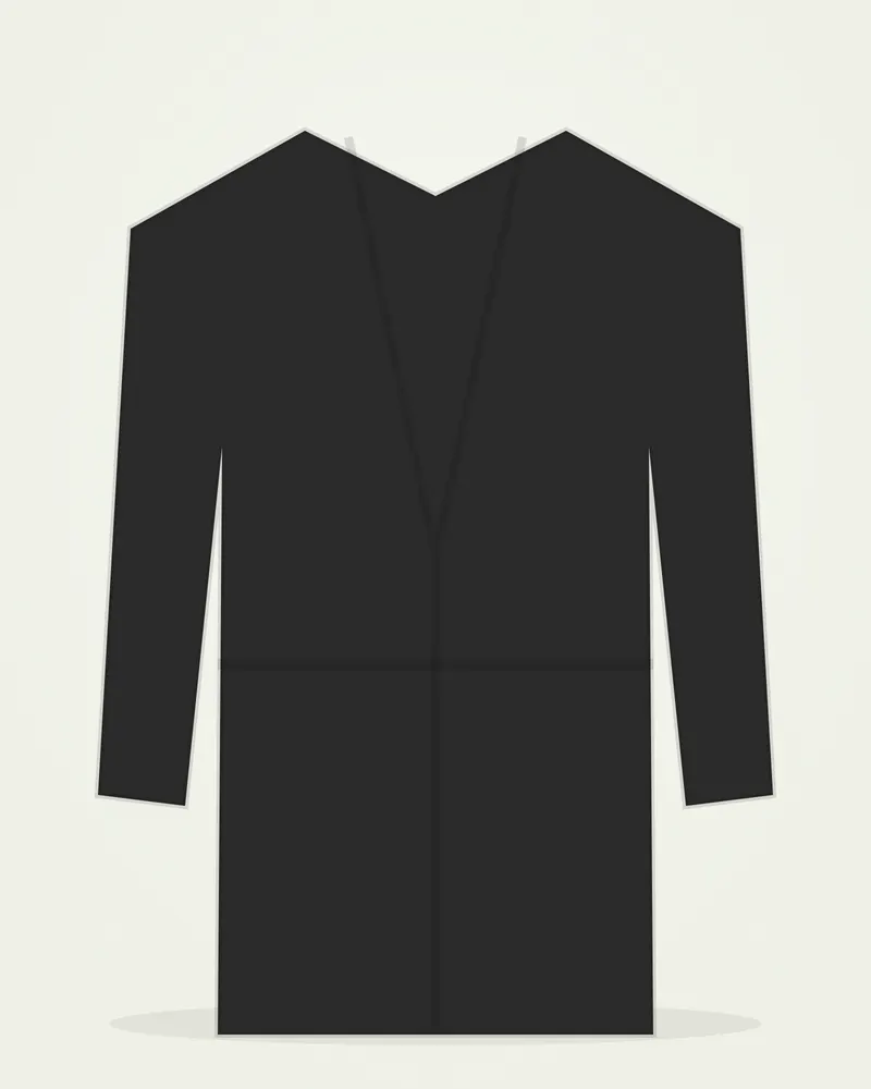 Mac Trench Coat in Black
